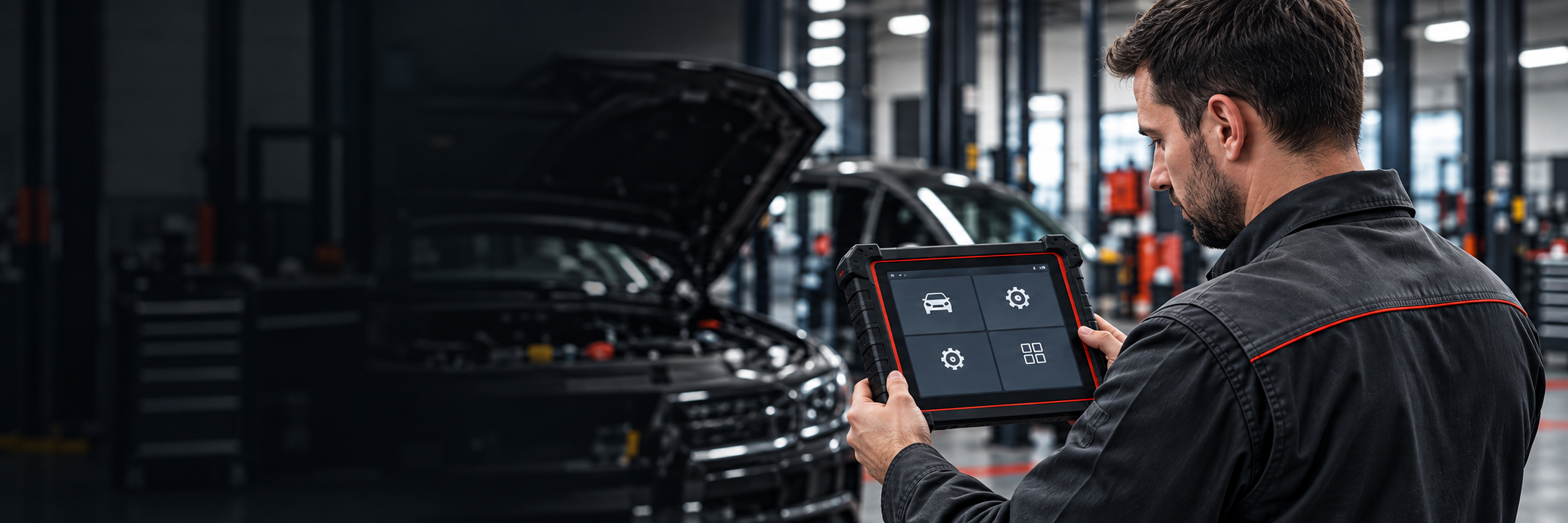 Professional automotive diagnostic equipment