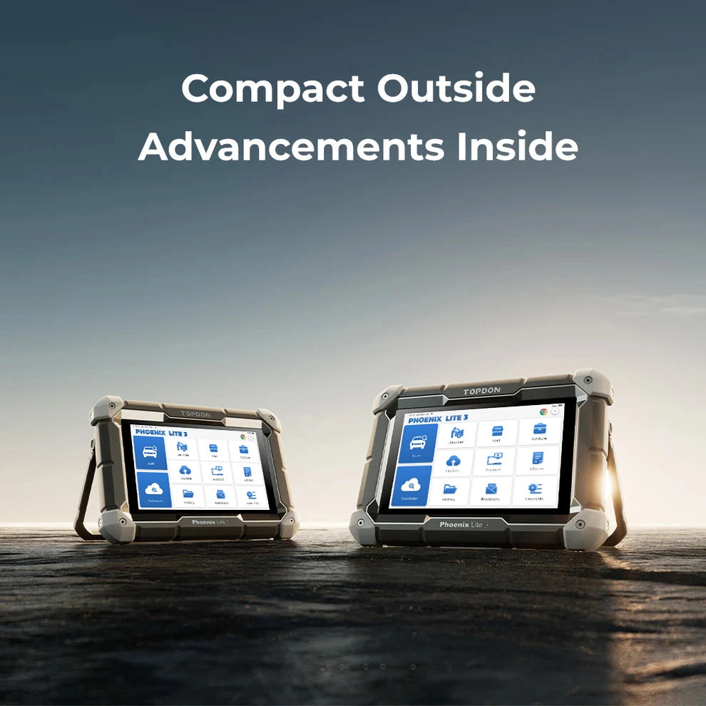 TOPDON Phoenix Lite 3 compact diagnostic tablet display graphic