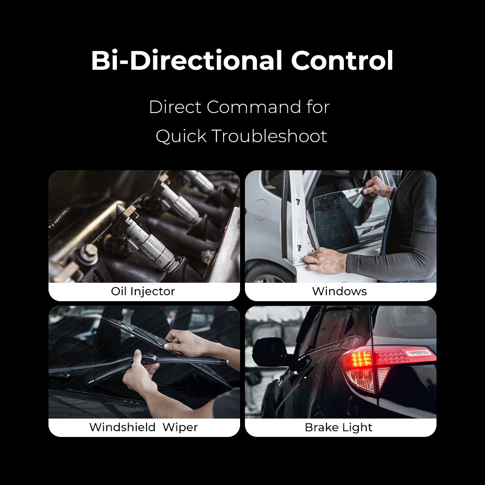 TOPDON Phoenix Lite 3 bidirectional active tests graphic
