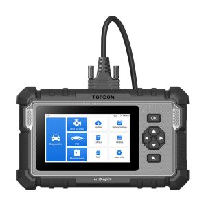 TOPDON ArtiDiag500 diagnostic scanner with wired OBD2 cable