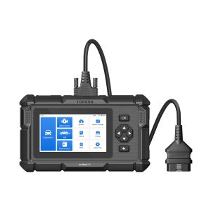 TOPDON ArtiDiag700 diagnostic scanner with wired OBD2 connector