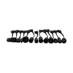 TOPDON heavy-duty non-16-pin diagnostic adapter cable set on white background