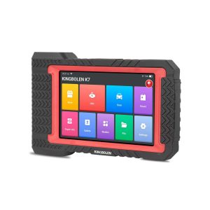 KINGBOLEN K7 diagnostic tablet, front view on white background