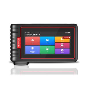 KINGBOLEN S6 diagnostic tablet, front view on white background