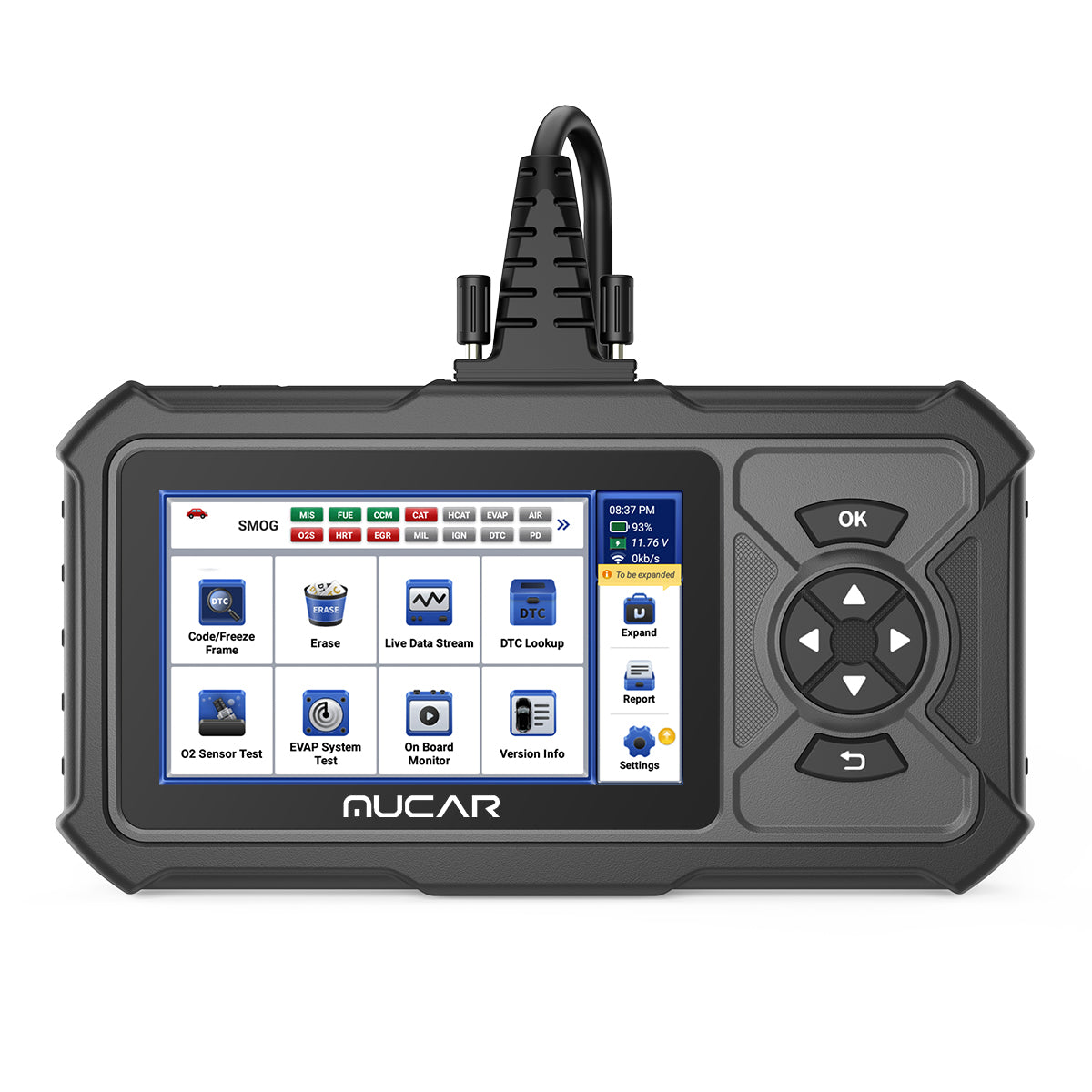 MUCAR CDE900 Pro Touchscreen Diagnostic Scanner