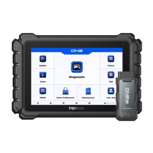 TOPDON ONE diagnostic tablet with wireless vehicle interface