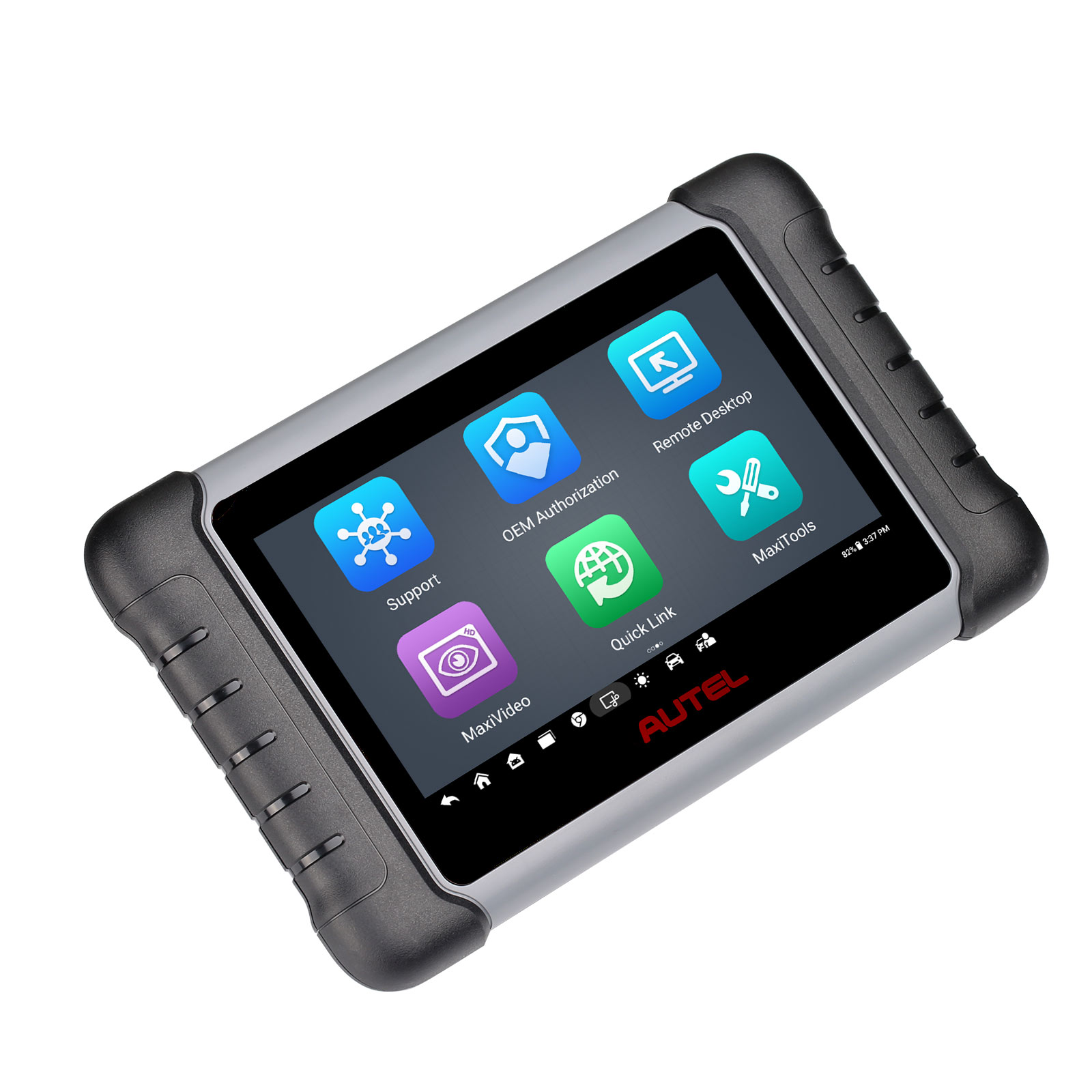 Autel MaxiCOM MK808S tablet angled front view