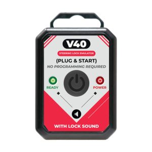 Volvo V40 2012–2019 steering lock emulator — front view