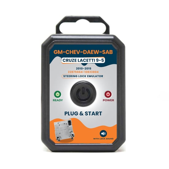 GM / Chevrolet / Daewoo / Saab steering lock emulator — front view