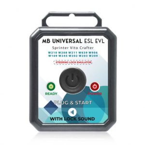 Mercedes-Benz / VW Crafter / Sprinter universal steering lock emulator — front view