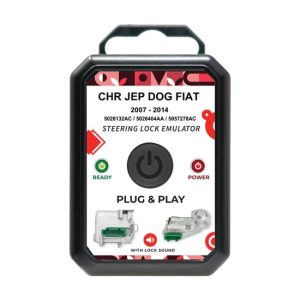 Jeep / Chrysler / Dodge / Fiat steering lock emulator — front view