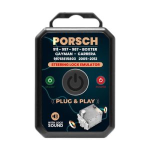 MK3 Porsche steering-lock emulator — front view