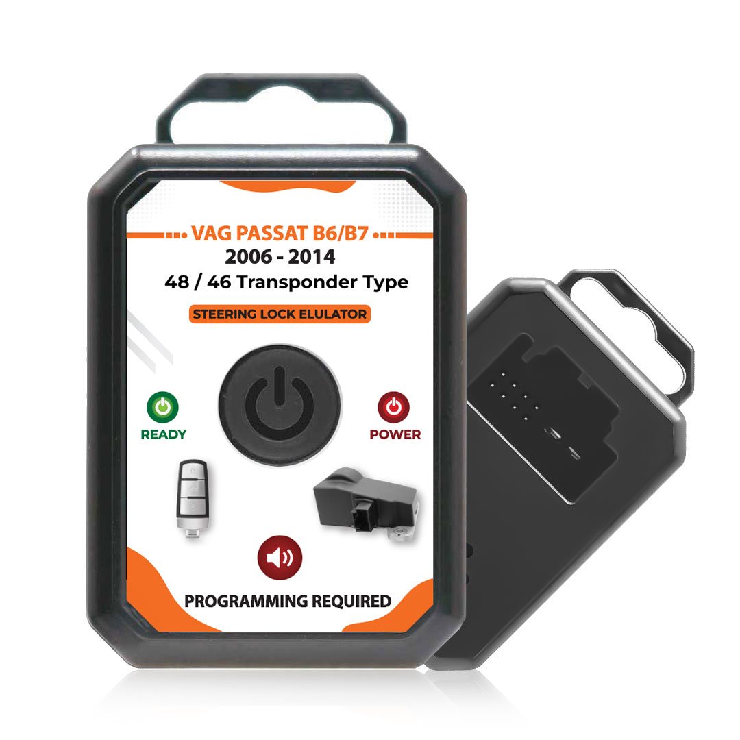 MK3 Volkswagen Passat B6 / B7 2006–2014 48 / 46 Transponder Steering Lock Emulator With Lo — additional product image