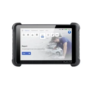 MUCAR 892BT diagnostic tablet, front view on a white background