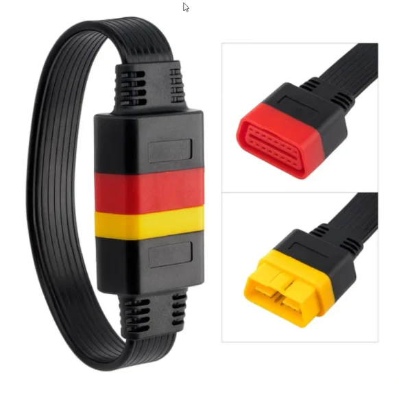 OBD2 Diagnostic Extension Cable 30 cm