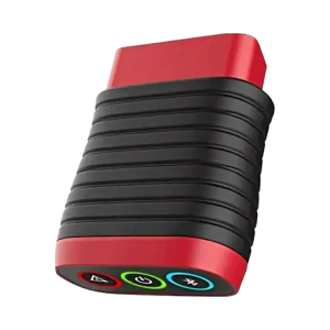 THINKCAR BD6 Bluetooth OBD2 adapter, rear view with LED indicators
