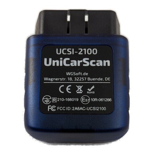 UniCarScan UCSI-2100 Bluetooth OBD2 Diagnostic Adapter