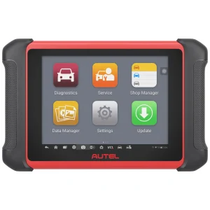 Autel MaxiCOM MK906BT diagnostic tablet front view on white background