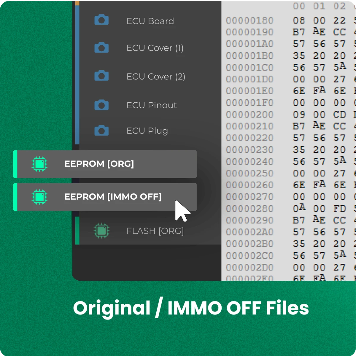 CARLABIMMO Immo Bypass original and IMMO OFF file database