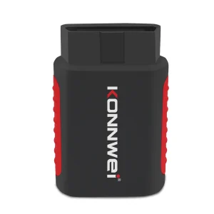 KONNWEI KDIAG Bluetooth OBD2 adapter front view on white background