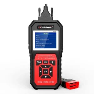 KONNWEI KW460 Mercedes-Benz diagnostic scanner front view on white background